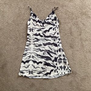 AllSaints mini slip dress